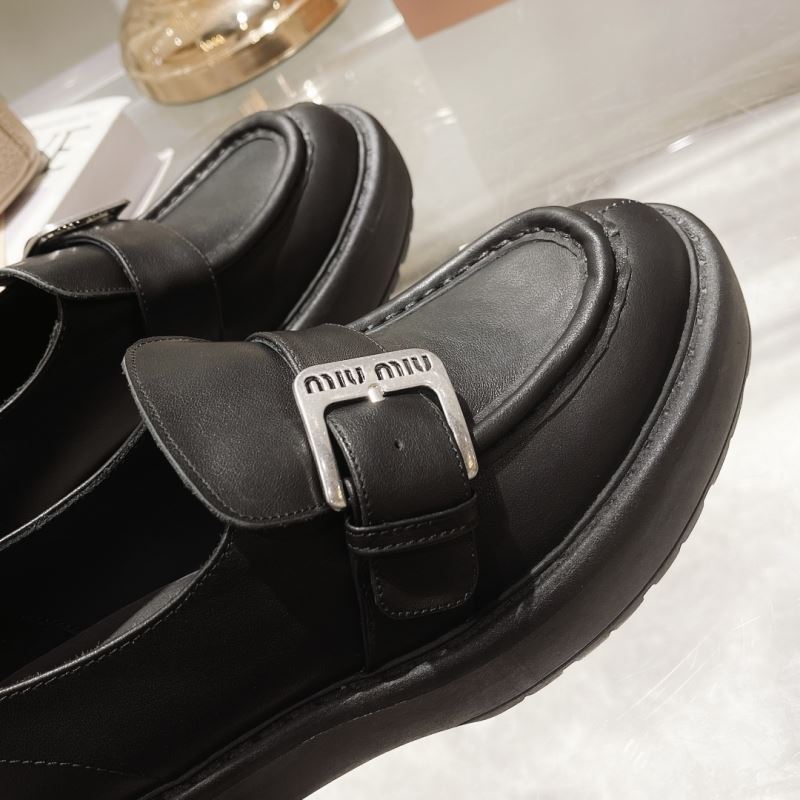 Miu Miu Leather Shoes